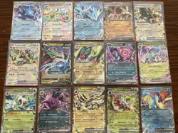 15 ALL ULTRA RARE Pokemon Cards Lot (Vs & ex) No Duplicates No Bulk Near Mint - Image 1