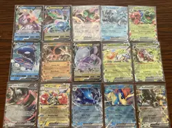 15 ALL ULTRA RARE Pokemon Cards Lot (Vs & ex) No Duplicates No Bulk Near Mint - Image 1