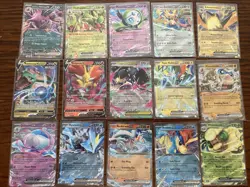 15 ALL ULTRA RARE Pokemon Cards Lot (Vs & ex) No Duplicates No Bulk Near Mint - Image 1