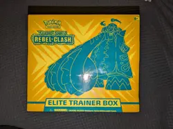 Pokemon Sword and Shield Rebel Clash Elite Trainer Box 820650807008 - Image 1