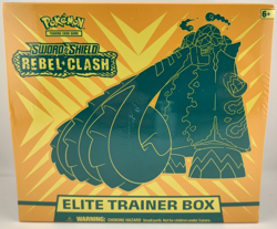 Pokemon Sword and Shield Rebel Clash Elite Trainer Box 820650807008 - Image 1