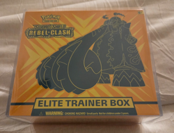 Pokemon Sword and Shield Rebel Clash Elite Trainer Box ETB Brand New Sealed - Image 1