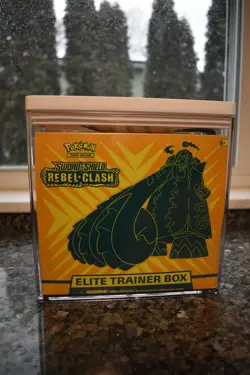 Pokemon Sword and Shield Rebel Clash Elite Trainer Box ETB - New w/ Case! 820650807008 - Image 1