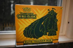 Pokemon Sword and Shield Rebel Clash Elite Trainer Box ETB - New w/ Case! 820650807008 - Image 2