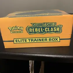 Sword and Shield Rebel Clash Elite Trainer Box Etb Brand New Sealed - Image 5