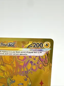 Pikachu ex 179/131 - Gold Hyper Rare - Pokemon TCG: Prismatic Evolutions - NM - Image 3