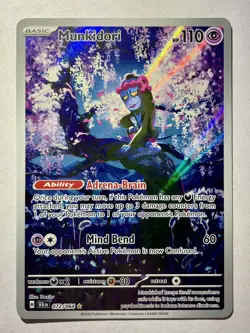 Munkidori 072/064 Illustration Rare Pokemon TCG Card Shrouded Fable NM - Image 1