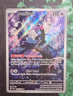 Pokemon TCG Munkidori Illustration Card 072/064 Shrouded Fable - Image 1