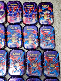 Pokemon TCG: Mega Evolution Mini Tin Lot (29) - Sticker & Art Card - NO PACKS - Image 3
