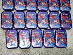 Pokemon TCG: Mega Evolution Mini Tin Lot (29) - Sticker & Art Card - NO PACKS - Image 4