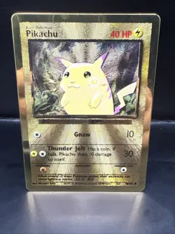 Pokemon TCG Celebrations Pikachu Gold Metal Card 58/102 25th Anniversary - Image 2
