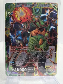 Cell, Dawn of Despair EX20-10 Dragon Ball Super Card TCG Ultimate Deck 2022 - Image 1
