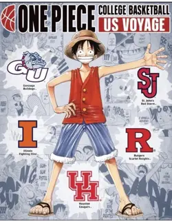 PreSale One Piece Monkey.D.Luffy US Promo Card+St John’s Poster 2/9 Game - Image 1