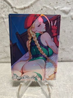 Cammy White Trading Card Waifu Goddess Story Anime Girl holo Karte Manga Full - Image 1