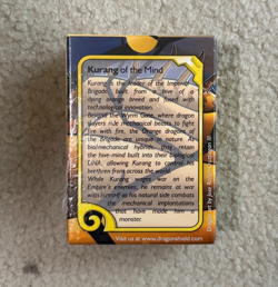 Dragon Shield - 60 Japanese size card sleeves Orange - Matte - Image 2