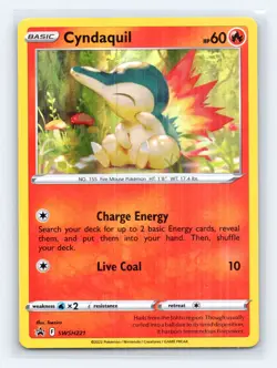 Cyndaquil - Promo SWSH: Sword & Shield Promo Cards SWSH221 NM - Image 1