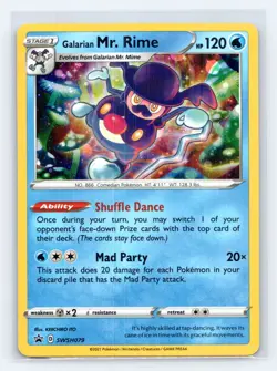 Galarian Mr. Rime - Promo SWSH: Sword & Shield Promo Cards SWSH079 NM - Image 1