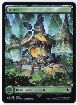 Forest (Chocobo Track Foil) L Commander: FINAL FANTASY 482 NM - Image 1