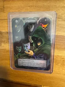 Sorcery Contested Realm Gothic Imposter Foil Avatar NM - Image 1