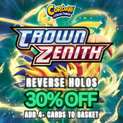 Crown Zenith - Reverse Holo Pokemon Cards - Choose your own! - Image 1