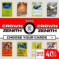 2023 Pokemon Crown Zenith: Choose Your Card/Complete Your Set! Up to 40% Off! - Image 1