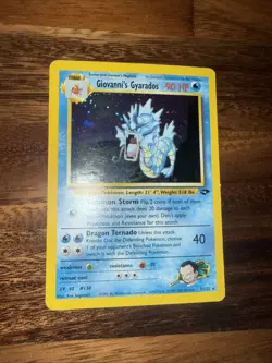 Pokemon TCG Giovanni's Gyarados 5/132 Gym Challenge - Image 2
