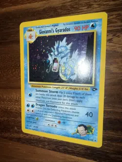Pokemon TCG Giovanni's Gyarados 5/132 Gym Challenge - Image 4