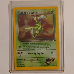Pokemon Rocket's Scyther Gym Heroes Holo Rare 013/132 English 2000 TCG - Image 1