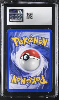 CGC 7.5 Rocket's Hitmonchan 2000 Gym Heroes 11/132 Holo Graded Pokemon SWIRL - Image 2