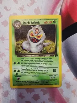 Dark Arbok - 2/82 - Pokemon TCG Team Rocket Unlimited Holo Rare WOTC MP - Image 1