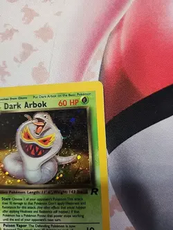 Dark Arbok - 2/82 - Pokemon TCG Team Rocket Unlimited Holo Rare WOTC MP - Image 3