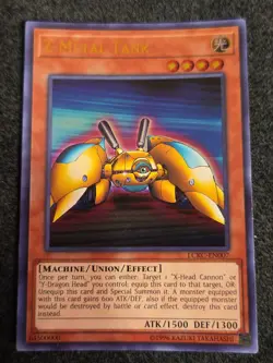 1 x Z-Metal Tank - LCKC-EN007 - Ultra Rare - VLP - Image 1