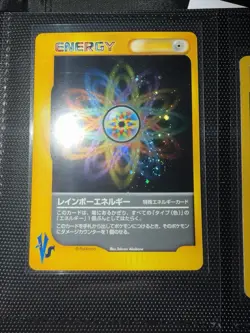 Rainbow Energy VS Series 2001 Holo 1st Ed VTG Japanese Pokemon Card Near Mint NM - Image 1