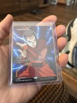 Lightning Bolt (Borderless Foil) Mythic MTG Avatar Eternal - Image 5