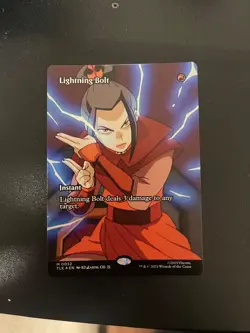 Lightning Bolt (Borderless) Avatar: The Last Airbender: Eternal-Legal Foil - Image 1