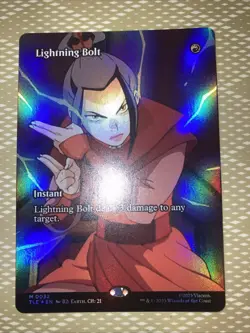 Lightning Bolt (Borderless) Avatar: The Last Airbender: Eternal-Legal Foil - Image 1
