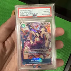 One Piece 2022 Boa Hancock OP01-078 Alt Art Romanace DW PSA 10 Gem Mint - Image 1