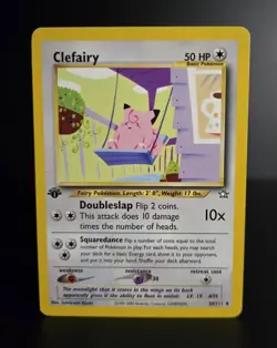 Pokemon TCG - CLEFAIRY - 1ST EDITION - 30/111 - NEO GENESIS 2000 - WOTC - MP/LP - Image 1