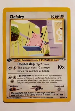 Clefairy - 1st Edition - 30/111 Neo Genesis - Pokemon TCG - 2000 - Image 1