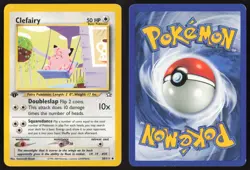 Pokemon TCG | Clefairy 30/111 | Uncommon | Neo Genesis | 1st Edition LP - Image 1