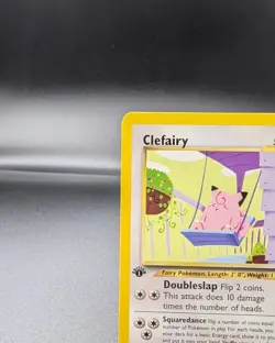 Clefairy 30/111 - Neo Genesis 1st Edition Regular - Vintage Pokemon TCG - LP - Image 2