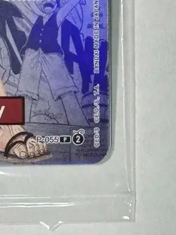 One Piece Monkey D. Luffy US Voyage College Basketball Promo Card Gonzaga SEALED - Image 4