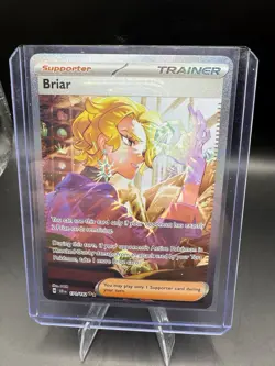 Pokemon TCG Stellar Crown Briar Trainer Holo Card 171/142 Sv07 - Image 1