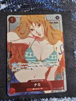 ONE PIECE Card Nami OP01-016 R Premium Card Collection Girls Edition JP ver - Image 1