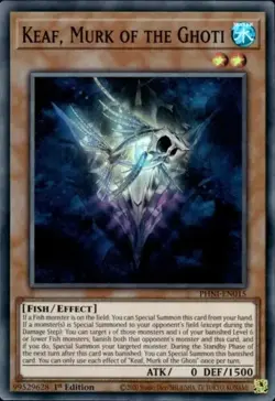 PHNI-EN015 Keaf, Murk of the Ghoti :: Super Rare 1st Edition YuGiOh Card - Image 1