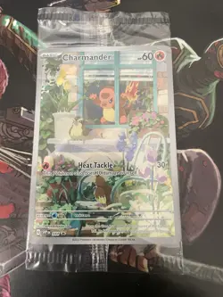 Charmander 044 Black Star Promo Card Sealed, Near Mint Condition - Image 1