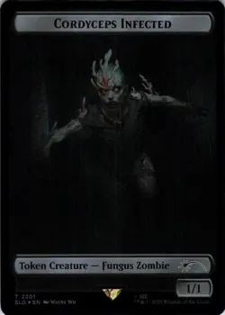 MTG Cordyceps Infected Token (2201) | NM Foil | Secret Lair Last of Us {SLD} - Image 2