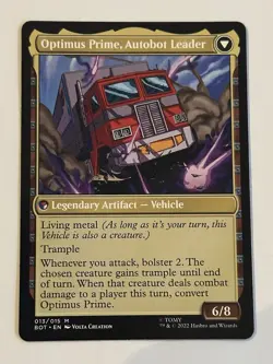 Optimus Prime, Hero MTG Universes Beyond: Transformers BOT #13 - Image 2