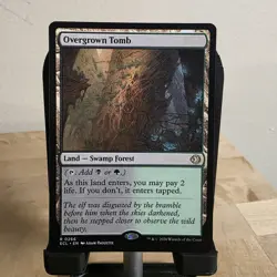 MTG Overgrown Tomb #266 Lorwyn Eclipsed Near Mint - Image 1