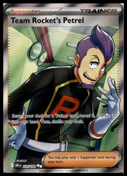 Team Rocket's Petrel 226/182 SV10: Destined Rivals Pokemon Card | NM - Image 1